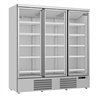 Vitrină frigorifică frigorifică cu 3 uși din sticlă, JDE-1530R, Combi Steel