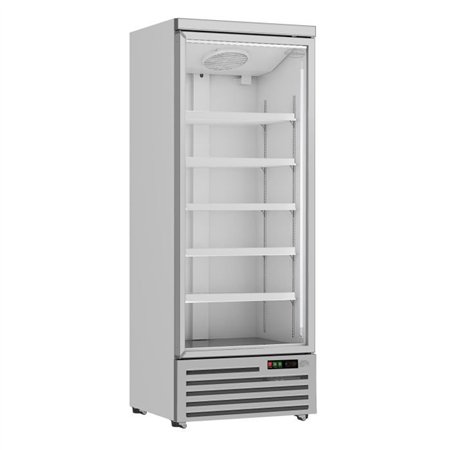 Vitrină frigorifică frigorifică, 1 ușă din sticlă, JDE-600R, Combi Steel