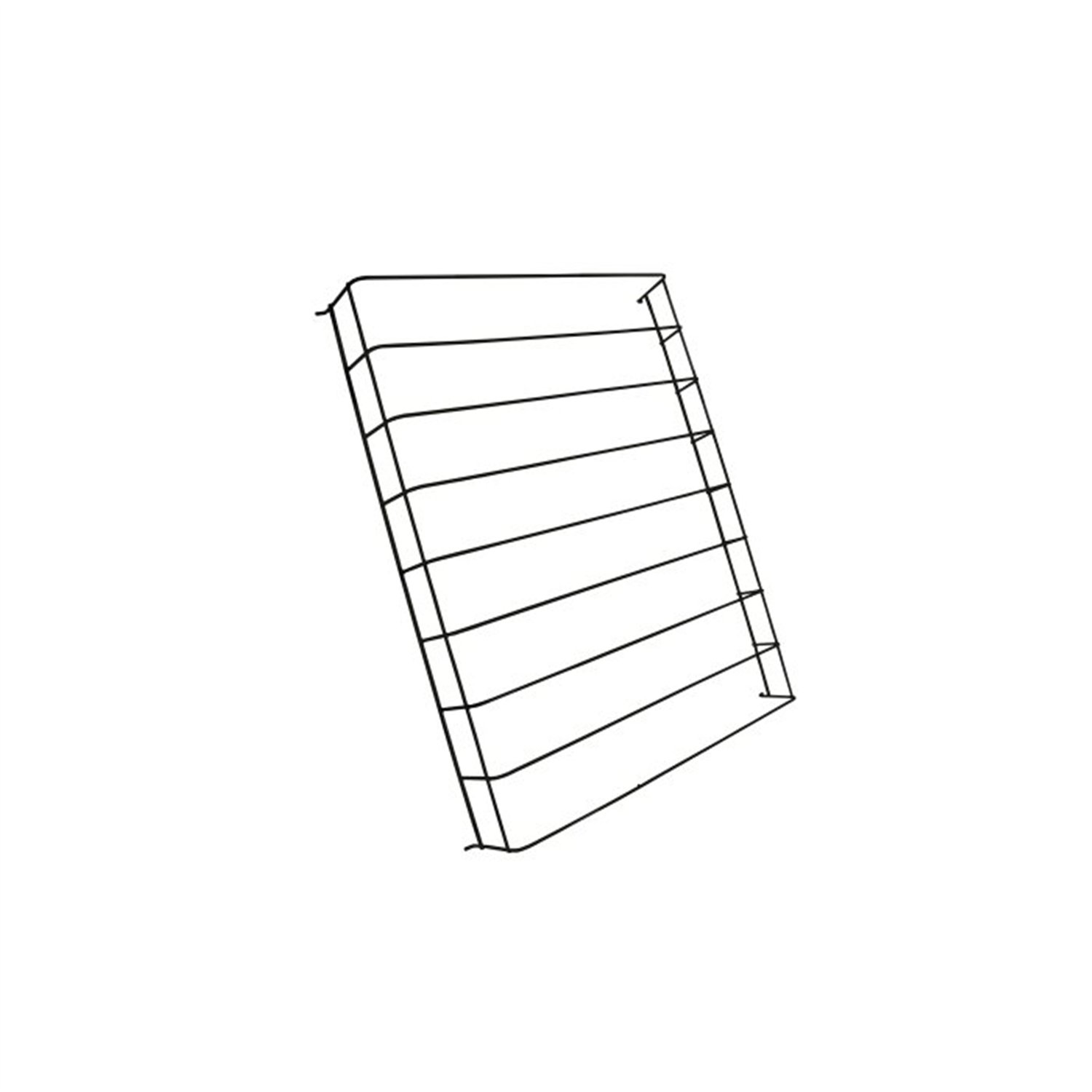 Partiții rafturi, negru stânga + dreapta, 7455.2230-2235-2240 + 7455.2405-2415-2417, Combi Steel