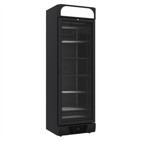 Congelator cu ușă din sticlă, 382L, Combi Steel