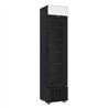 Vitrină frigorifică frigorifică, 1 ușă din sticlă, 232L, Combi Steel