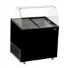 Display înghețată, 6 compartimente x 5 litri, Corisca Black, Combi Steel