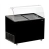 Display înghețată, 8 compartimente, capacitate 5 L, JAVA BLACK, Combi Steel