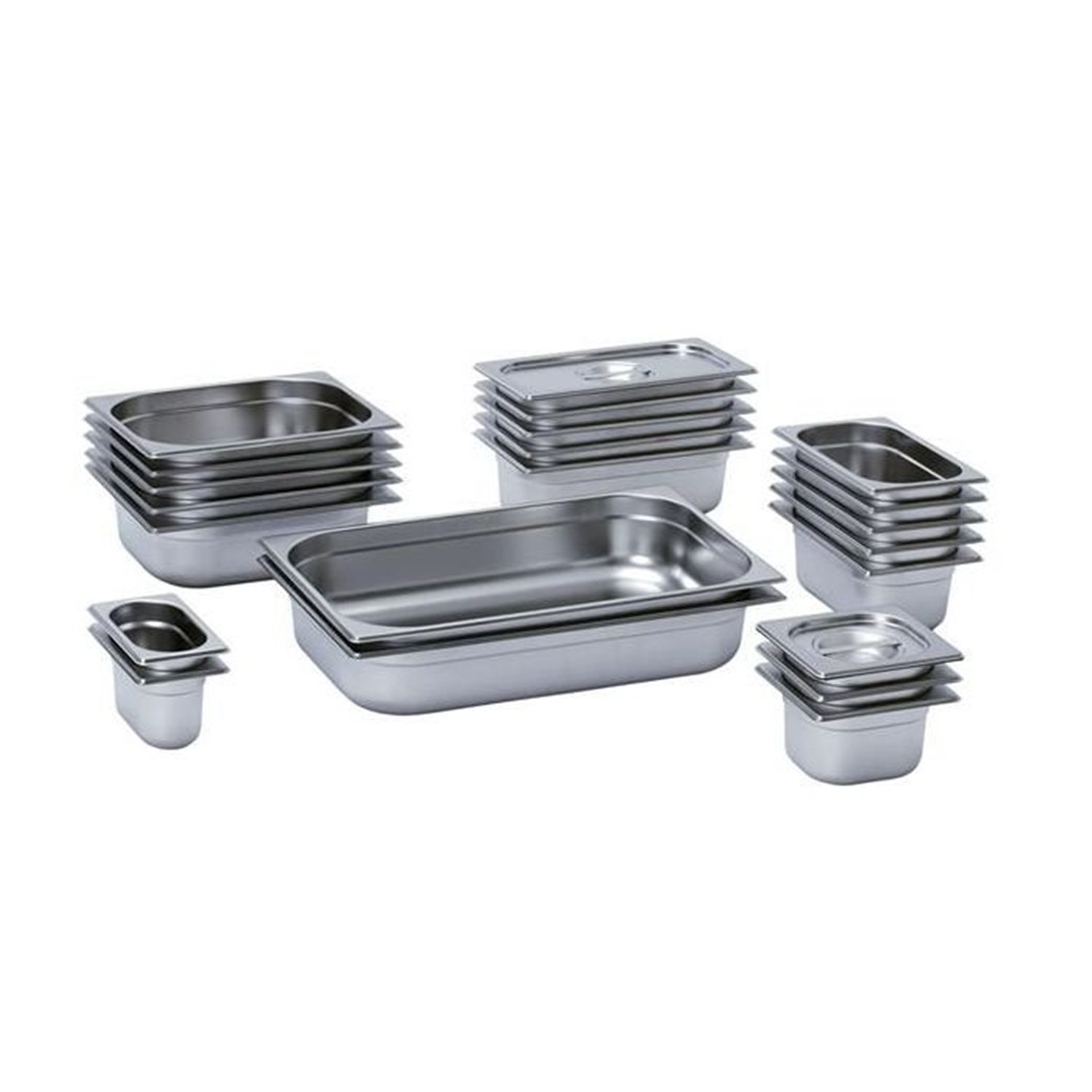 Container GN pentru depozitare, 1/1GN, 20mm, Combi Steel