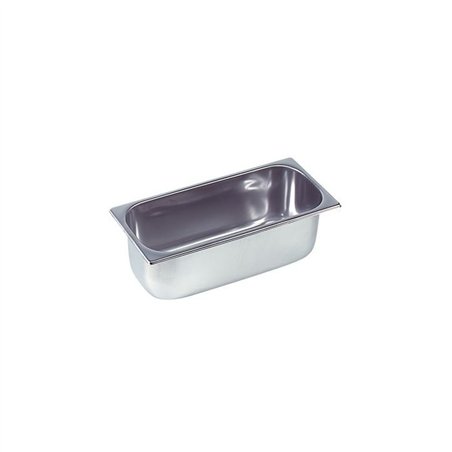 Tavă pentru înghețată, din oțel inoxidabil, 5 litri, ICE CREAM TRAY SS 5LTR, Combi Steel