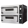 Cuptor pentru pizza, dublu, 2 x 6 tăvi, Combi Steel
