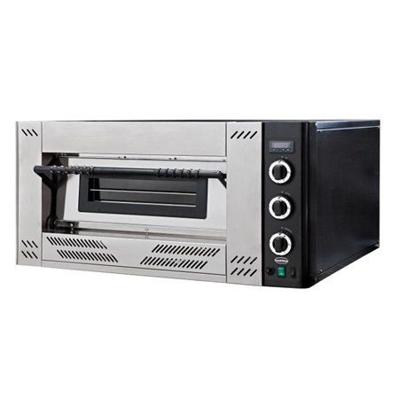 Cuptor pe gaz pentru pizza, 1 compartiment, capacitate 9 pizza, GAS PIZZA OVEN SINGLE 1 x 9, Combi Steel