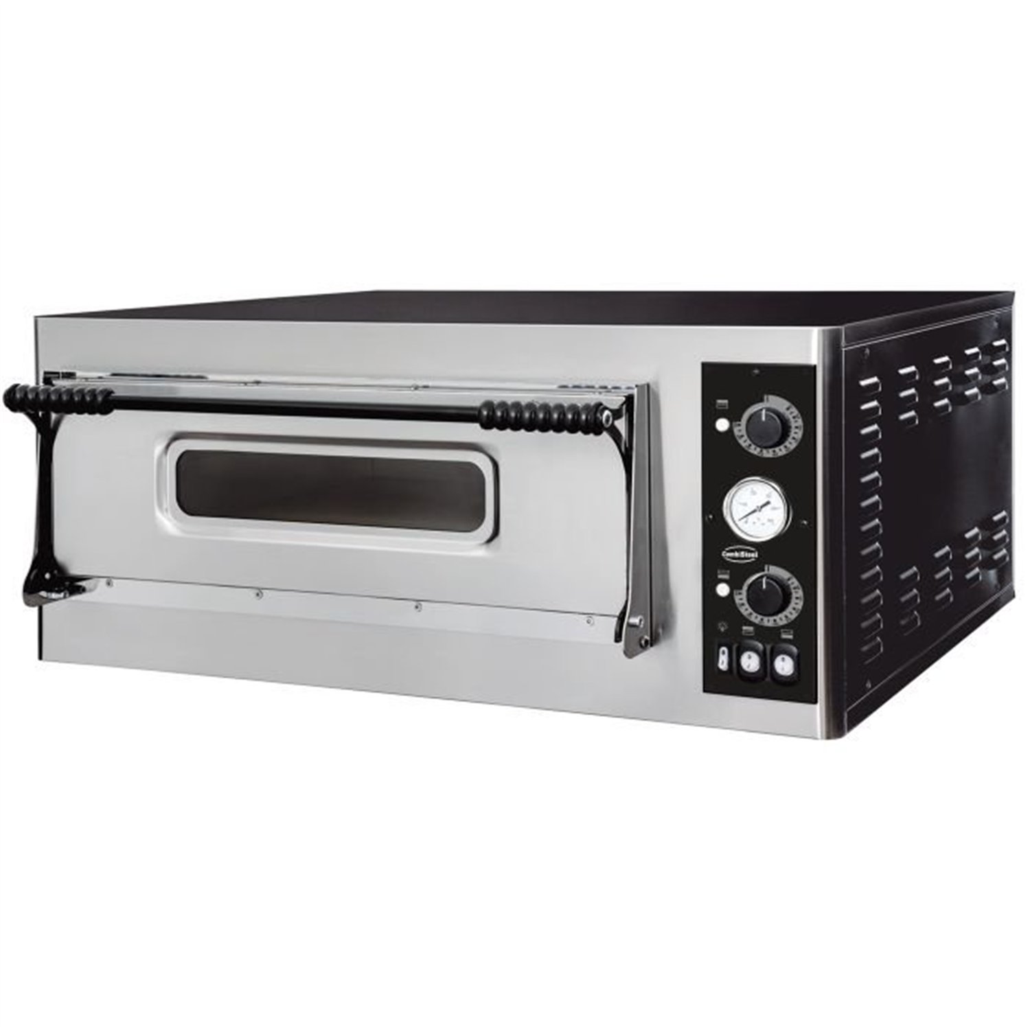 Cuptor pentru pizza, 1 compartiment, capacitate 4 pizza, PIZZA OVEN SINGLE 1 x 4, Combi Steel