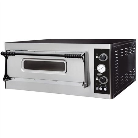 Cuptor pentru pizza, 1 compartiment, capacitate 6 pizza, PIZZA OVEN SINGLE 1 x 6, Combi Steel
