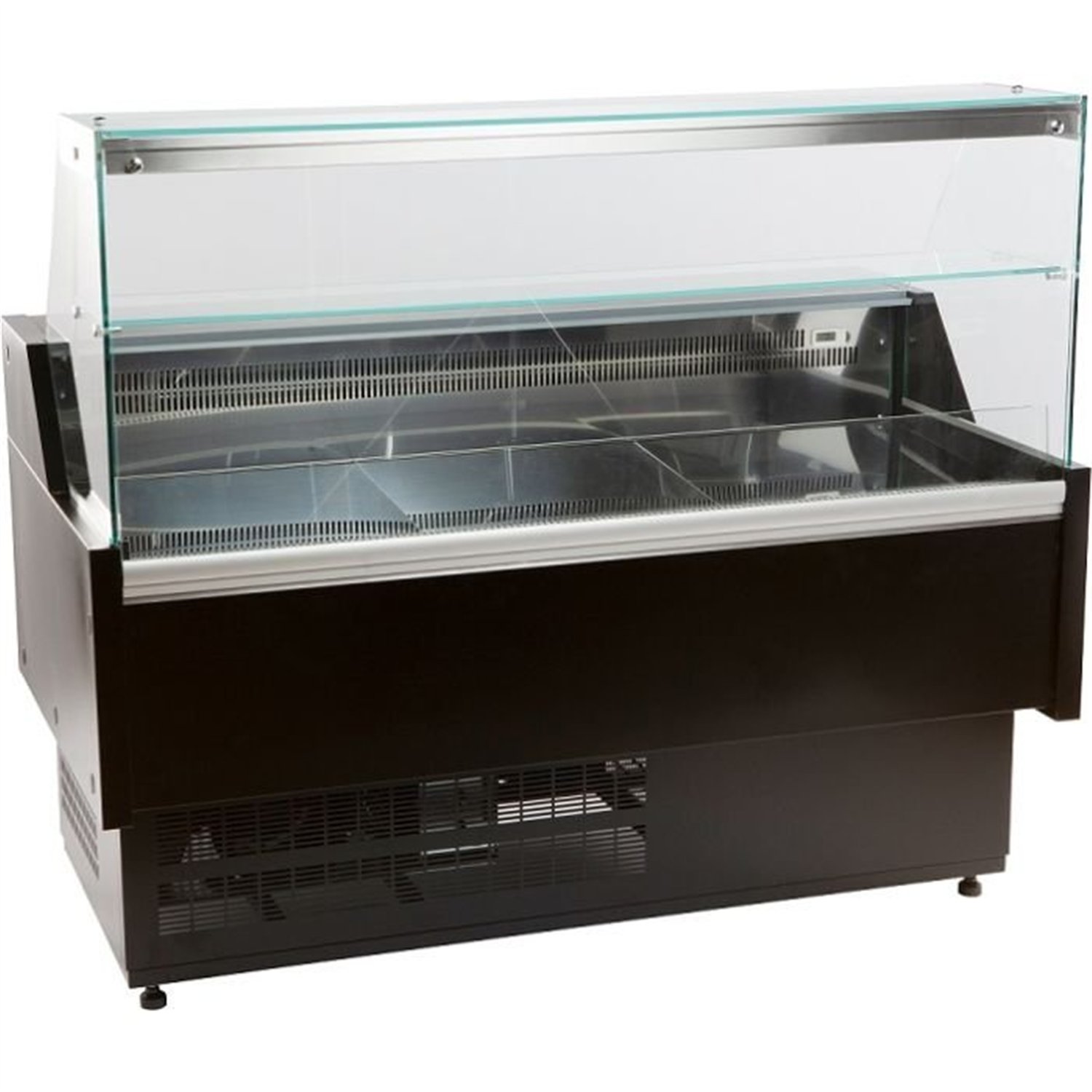 Vitrină frigorifică, design elegant, 1.5 m, COLD DISPLAY OSCAR 1.5, Combi Steel