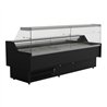 Vitrină frigorifică, design elegant, capacitate mare, COLD DISPLAY OSCAR 2.0, Combi Steel