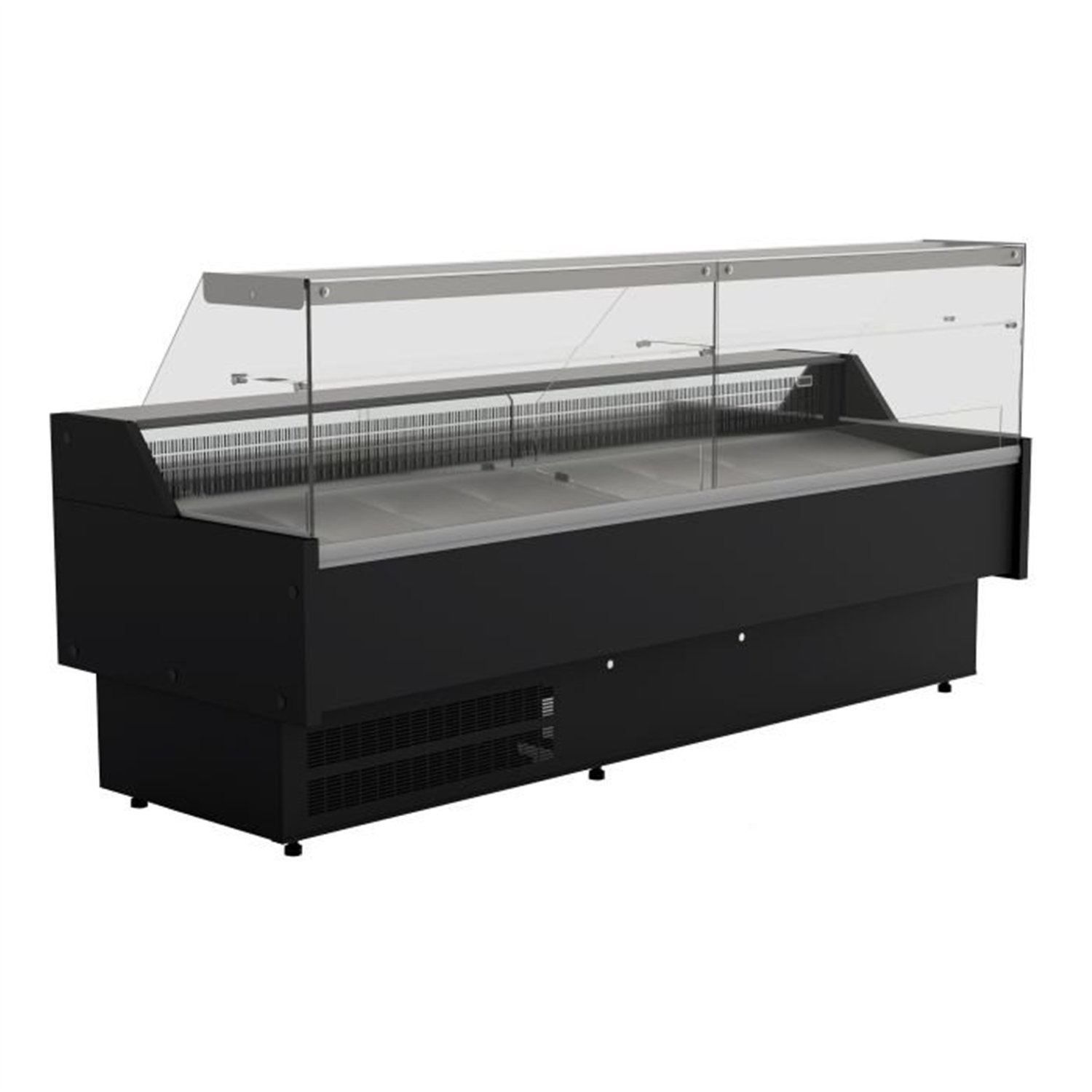 Vitrină frigorifică, design elegant, 2.5 m, COLD DISPLAY MORRIS 2.5 *TRANSPORT ON REQUEST*, Combi Steel