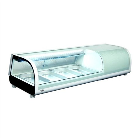 Vitrină frigorifică pentru sushi, 42L, Combi Steel