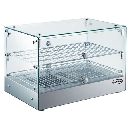 Vitrină de servire, 50L, încălzire, HOT DISPLAY 50L, Combi Steel