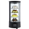 Vitrină frigorifică rotativă, 72L, Combi Steel
