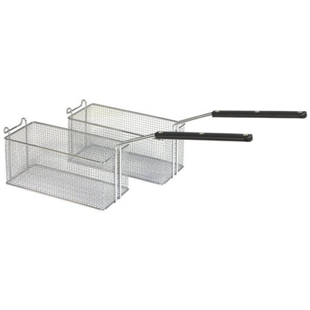 Prăjitor cu ulei, 2 coșuri, capacitate 18/23L, PRO 700/900 2x 1/2 BASKET FRYER, Combi Steel