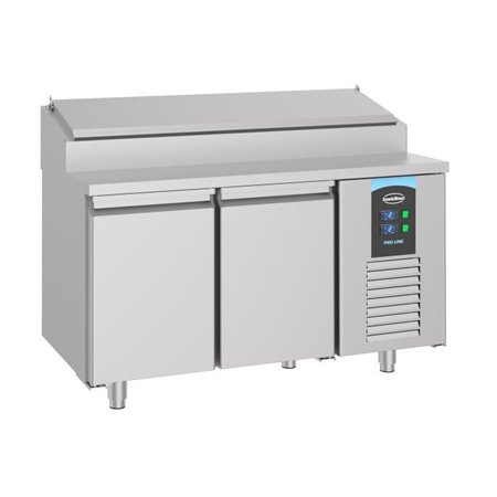 Saladette, 2 uși, 7 compartimente 1/3GN, Combi Steel