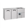 Răcitor bere, 2 uși, 2 rafturi, BEER COUNTER 2 DOORS 2R, Combi Steel