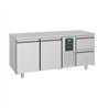 Masă frigorifică, 2 uși și 2 sertare, monobloc, Energy Line, 700 REFRIGERATED COUNTER 2 DOORS AND 2 DRAWERS MONOBLOCK ENERGY LIN