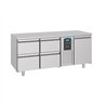 Masă frigorifică, 1 ușă și 4 sertare, monobloc, Energy Line, 700 REFRIGERATED COUNTER, Combi Steel