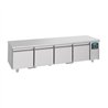 Masă refrigerată, 600 mm înălțime, 4 sertare, REFRIGERATED COUNTER 600 HEIGHT 4 DRAWERS, Combi Steel