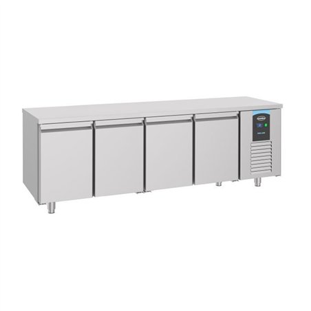 Masă frigorifică, 4 uși, linie energetică, 700 REFRIGERATED COUNTER ENERGY LINE, Combi Steel