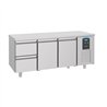 Masă frigorifică, 2 uși, 2 sertare, 700 REFRIGERATED COUNTER 2 DOORS 2 DRAWERS ENERGY LINE, Combi Steel