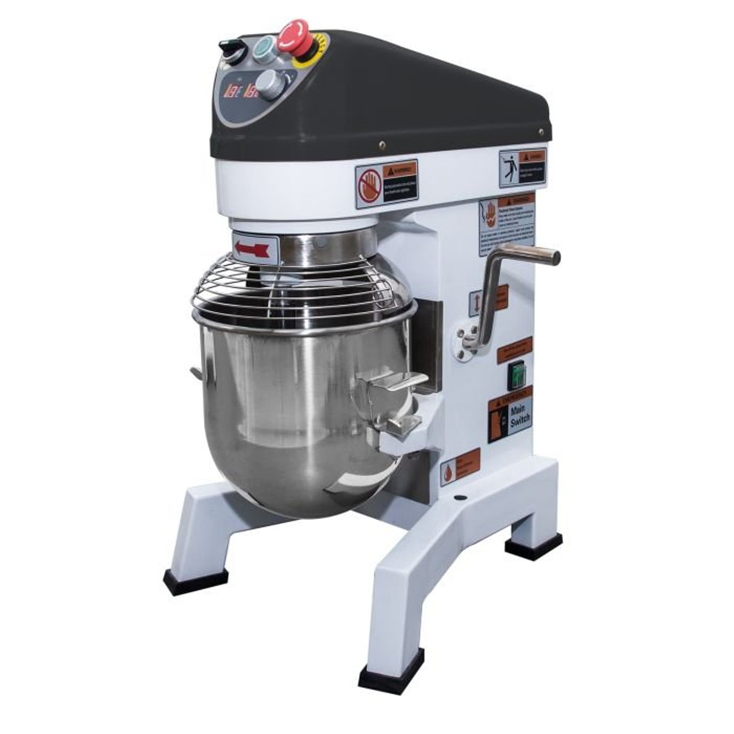 Mixer planetar, capacitate 10L, Combi Steel