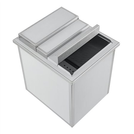 Bancă de gheață încorporată, din oțel inoxidabil, SS DROP-IN ICE BIN, Combi Steel