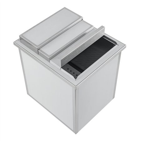 Bancă de gheață încorporată, din oțel inoxidabil, SS DROP-IN ICE BIN, Combi Steel