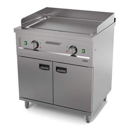 Grătar electric, suprafață cromată, ENTRY 700 EL. FRY TOP CHROME, Combi Steel