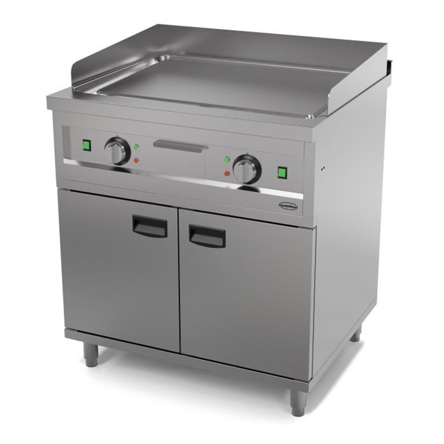 Grătar electric, suprafață cromată, ENTRY 700 EL. FRY TOP CHROME, Combi Steel