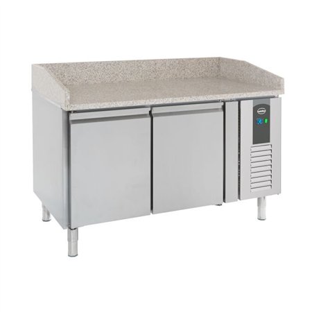 Masă de preparare pizza, 2 uși, răcire eficientă, PIZZA TABLE 2 DOORS, Combi Steel
