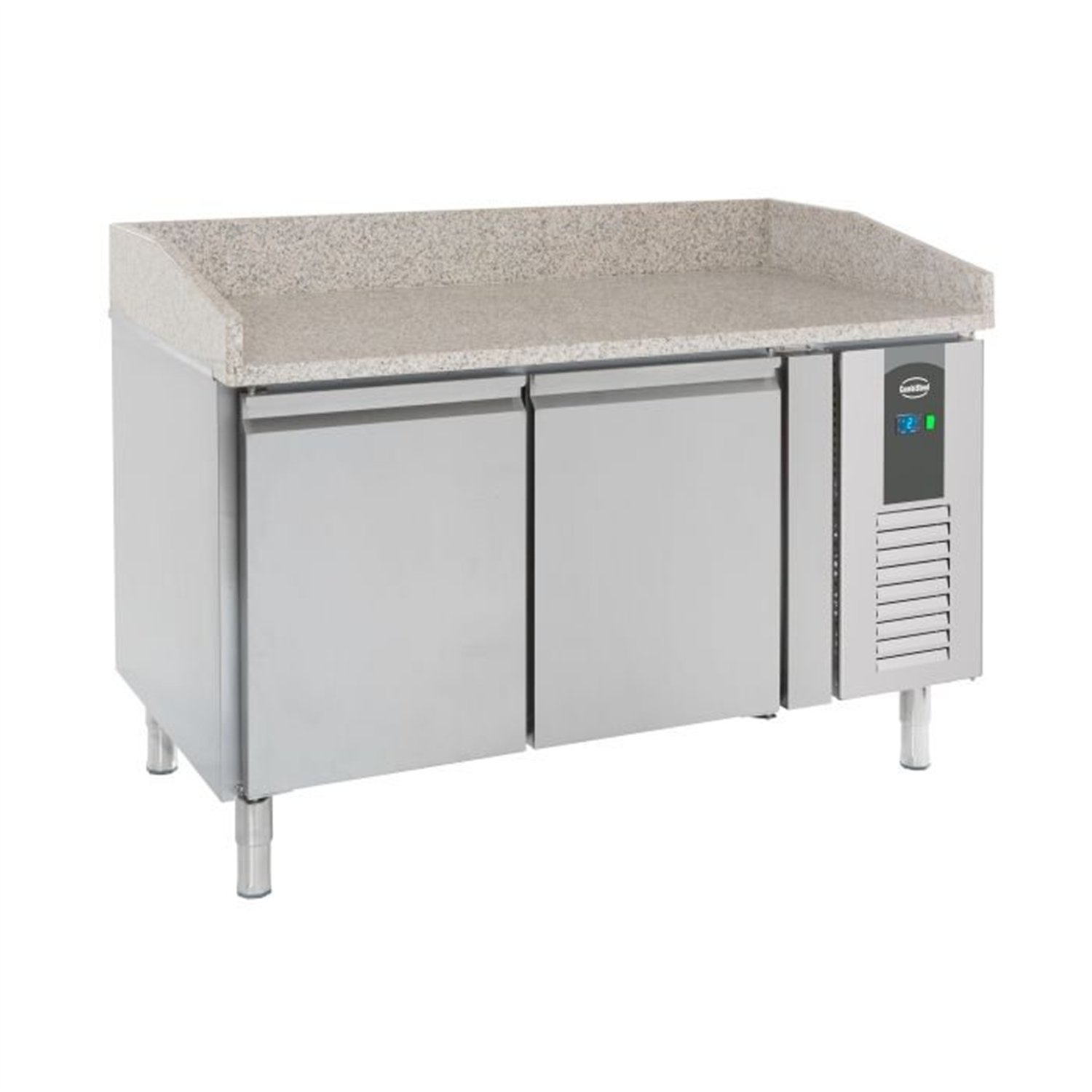 Masă de preparare pizza, 2 uși, răcire eficientă, PIZZA TABLE 2 DOORS, Combi Steel