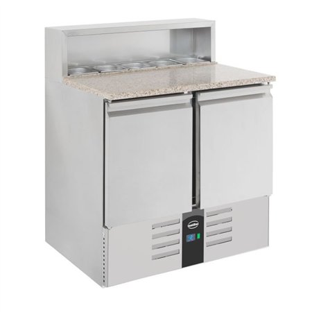 Mese de preparare pizza, 2 uși, PIZZA COUNTER 2 DOORS, Combi Steel
