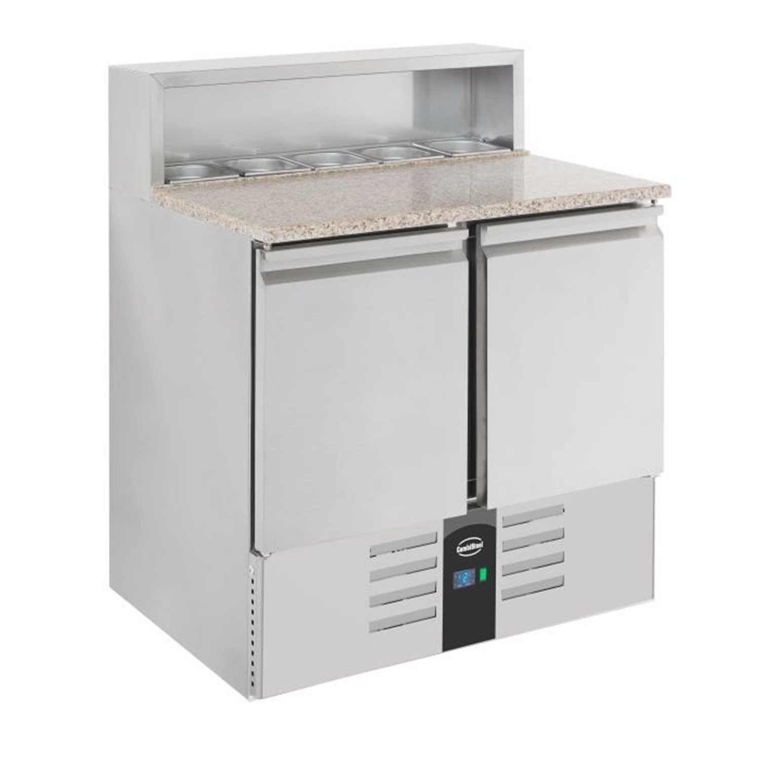 Mese de preparare pizza, 2 uși, PIZZA COUNTER 2 DOORS, Combi Steel