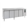 Masă frigorifică, 4 uși, 700 litri, Combi Steel