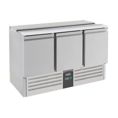 Saladette refrigerată, 3 uși, Combi Steel