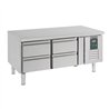Masă refrigerată, 650 mm înălțime, 4 sertare, REFRIGERATED COUNTER 650 HEIGHT 4 DRAWERS, Combi Steel