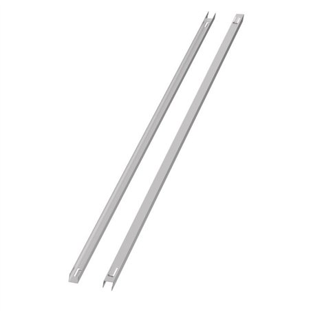 Set suporturi pentru rafturi, 2 piese, RUNNERS SET REFRIGERATOR/FREEZER (FROM 2020), Combi Steel