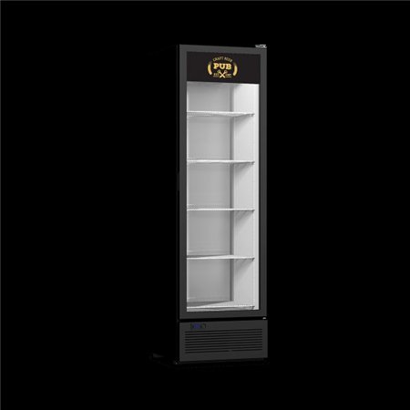 Vitrină frigorifică, 450 litri, ușă din sticlă, CR 450 SZ, Crystal