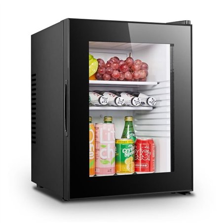 Minibar, 40L, ușă din sticlă, sistem Peltier, Combi Steel