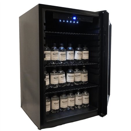 Refrigerator countertop, 115L, Combi Steel
