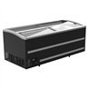 Ladă frigorifică, cu capacitate mare, defrostare automată, SUPERMARKET CHEST FREEZER BLACK HEAD ELEMENT, Combi Steel