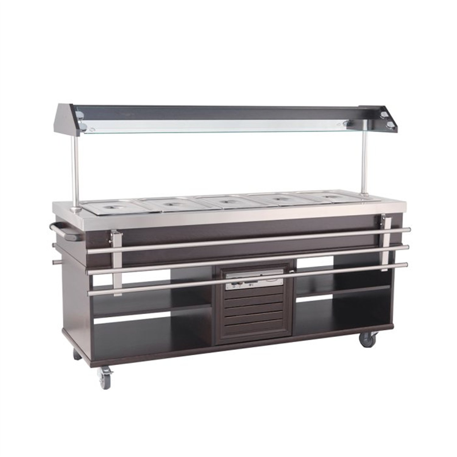 Bufet cald, GN 5/1, Combi Steel
