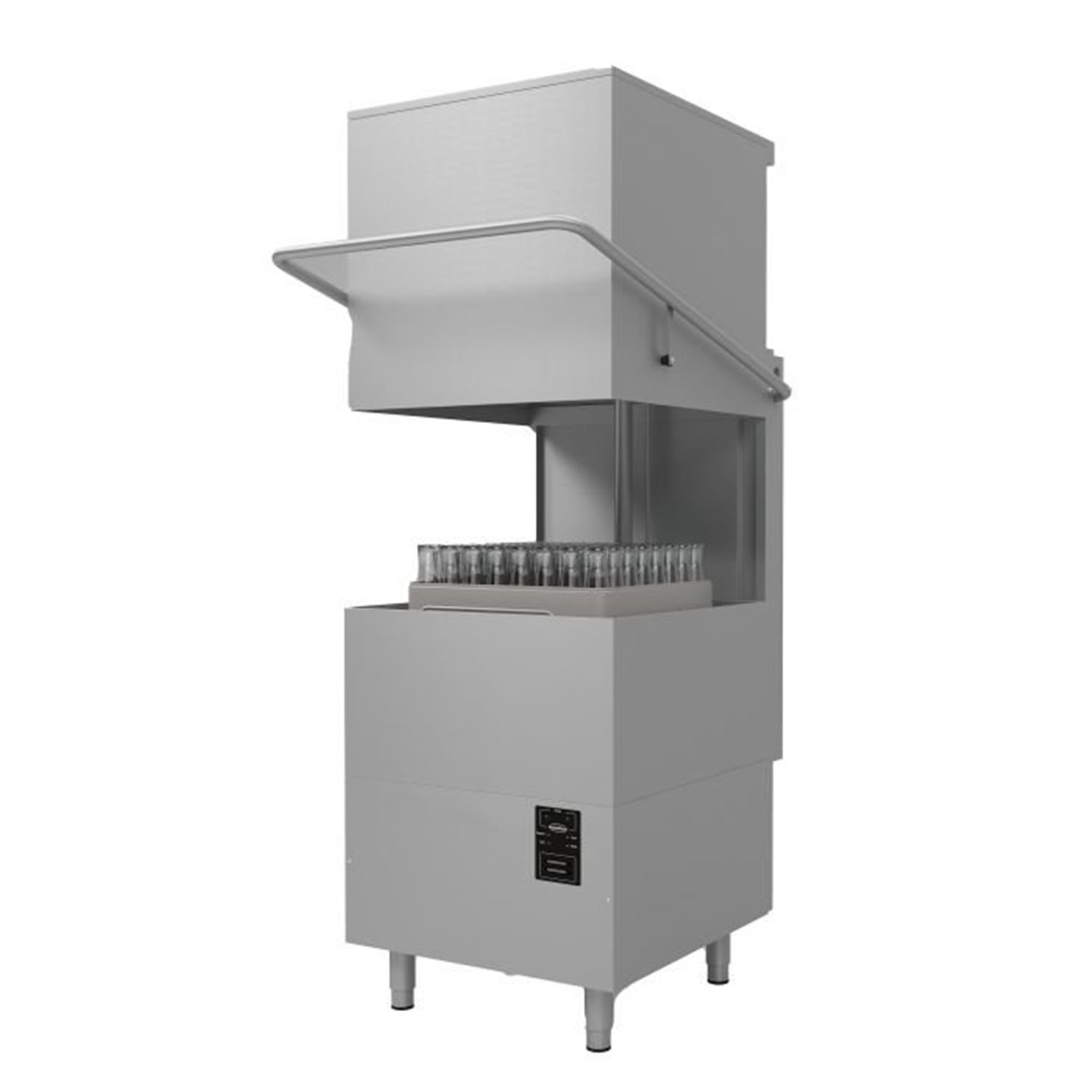 Mașină de spălat vase cu trecere, capacitate mare, 400 vase/oră, PASS-THROUGH DISHWASHER ENT 400, Combi Steel