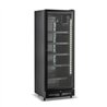 Vitrină frigorifică frigorifică cu ușă din sticlă, 1 ușă, negru, SVE-450 BL, Combi Steel