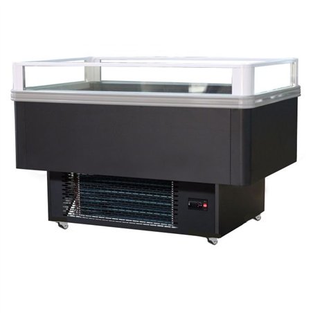 Insulă refrigerată și congelată, 1.5 m, Combi Steel