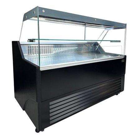 Vitrină frigorifică, design elegant, capacitate optimă, COLD DISPLAY WESLEY 1.3, Combi Steel