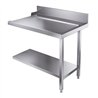 Masă de ieșire cu raft inferior, 1100 mm, dreapta, pentru modelul 7280.0045-0046, Combi Steel